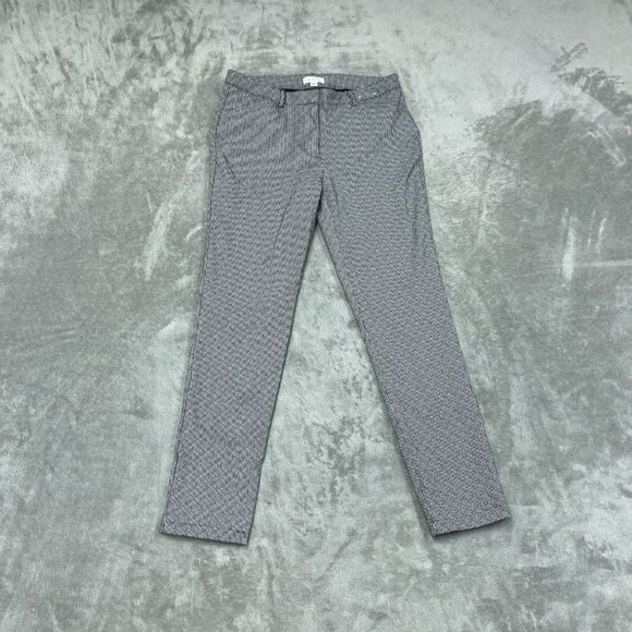 Calvin Klein Womens Size 8 Black & White Slim Fit Pants a0258 - Picture 1 of 9